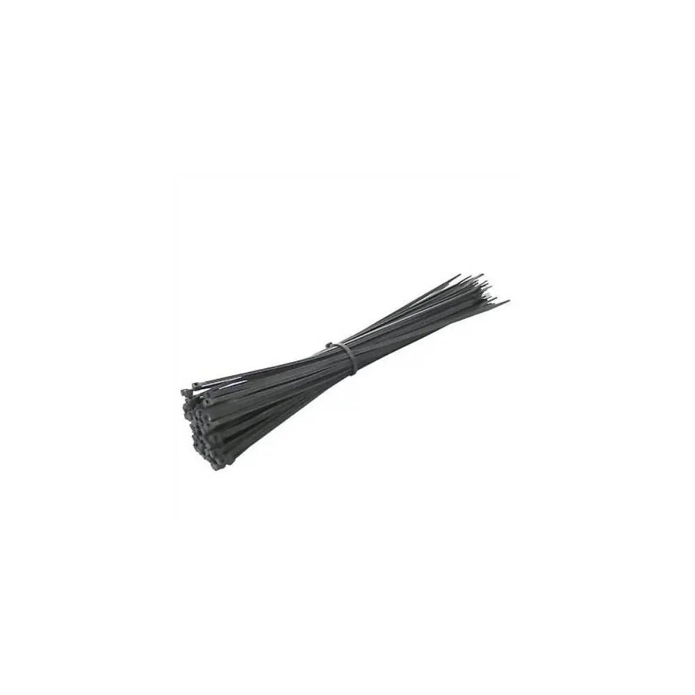 Plastic White Cable Ties - 11 3/4" - 100 Pieces- 120 lbs - RODE111209C